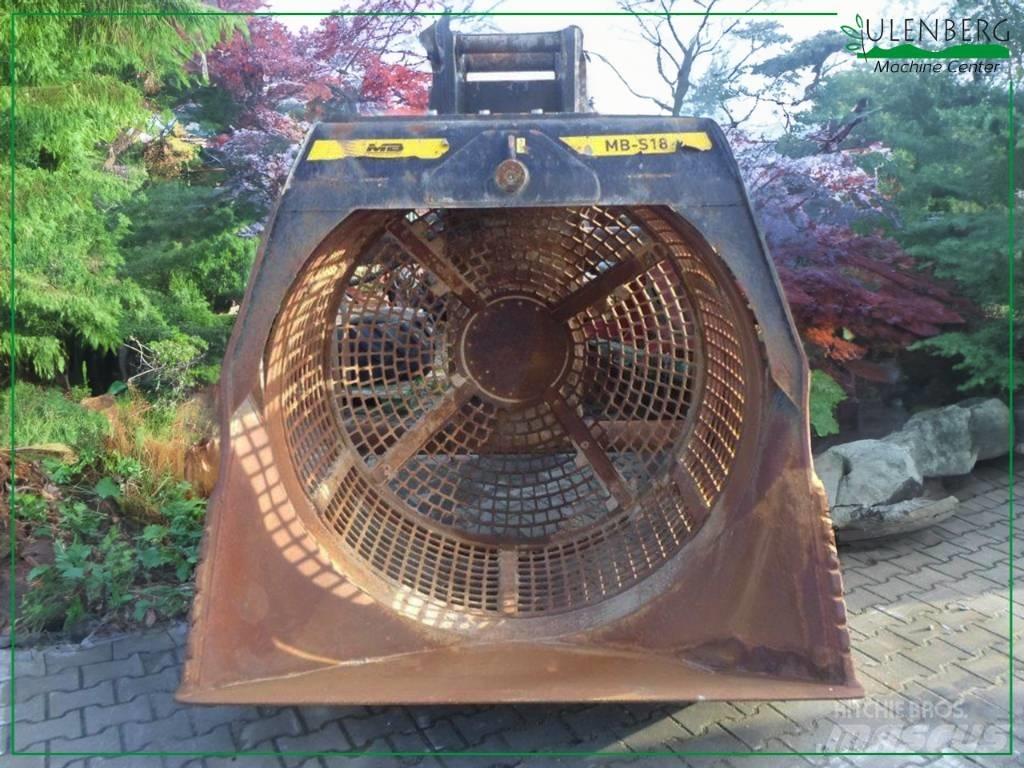 MB Crusher MB-S18 Elekli kepçeler