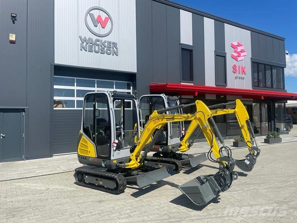 Wacker Neuson ET 18 Mini ekskavatörler, 7 tona dek