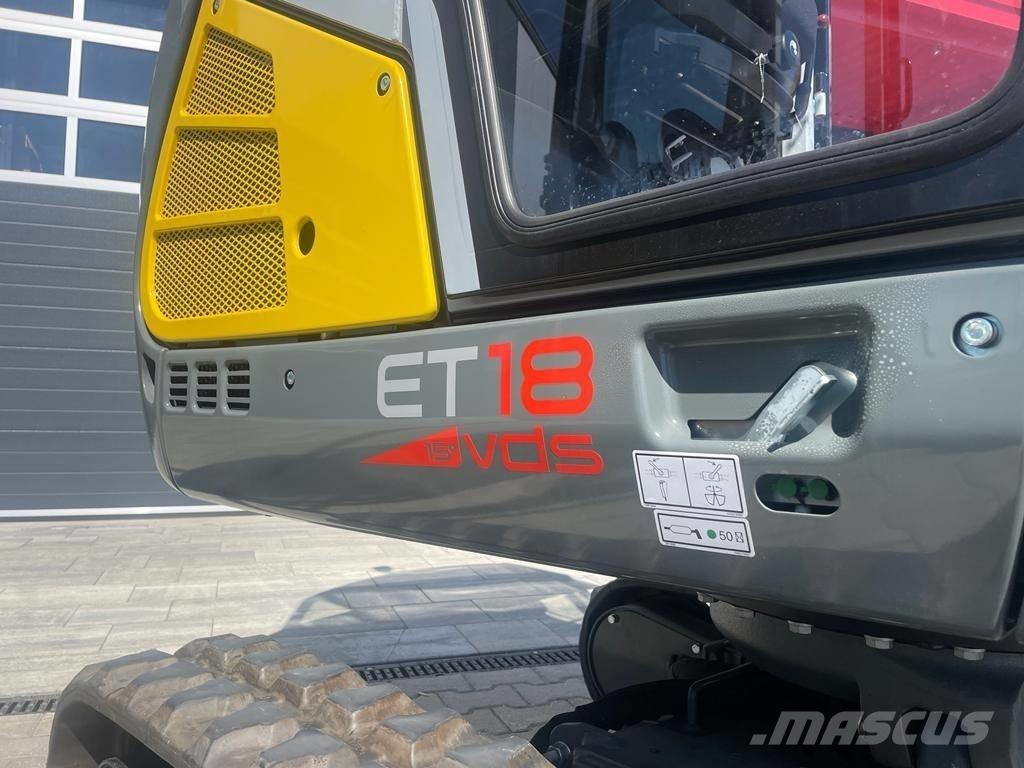 Wacker Neuson ET 18 Mini ekskavatörler, 7 tona dek