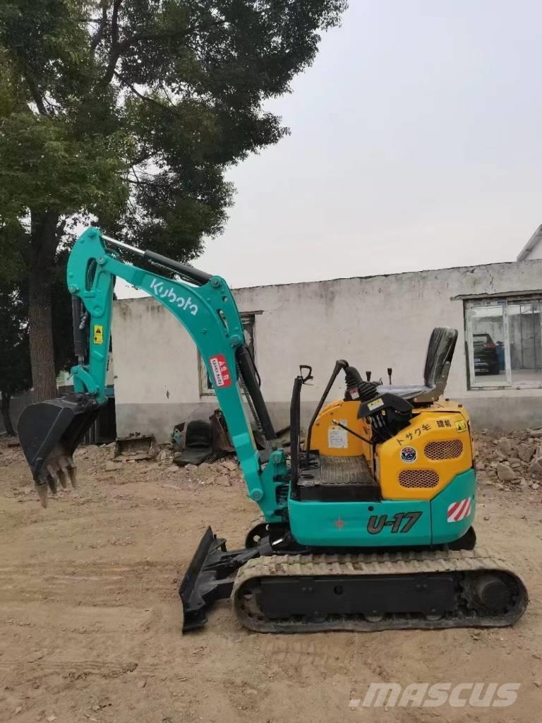 Kubota U17 Mini ekskavatörler, 7 tona dek