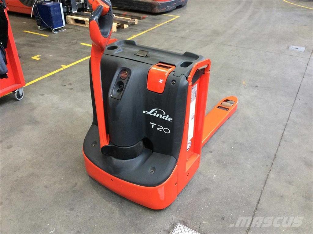 Linde T20 Yaya kumandali istif makinasi