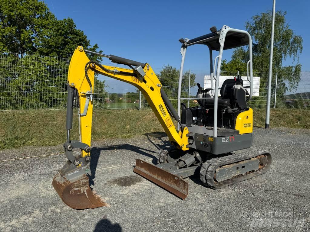 Wacker Neuson EZ17 Paletli ekskavatörler