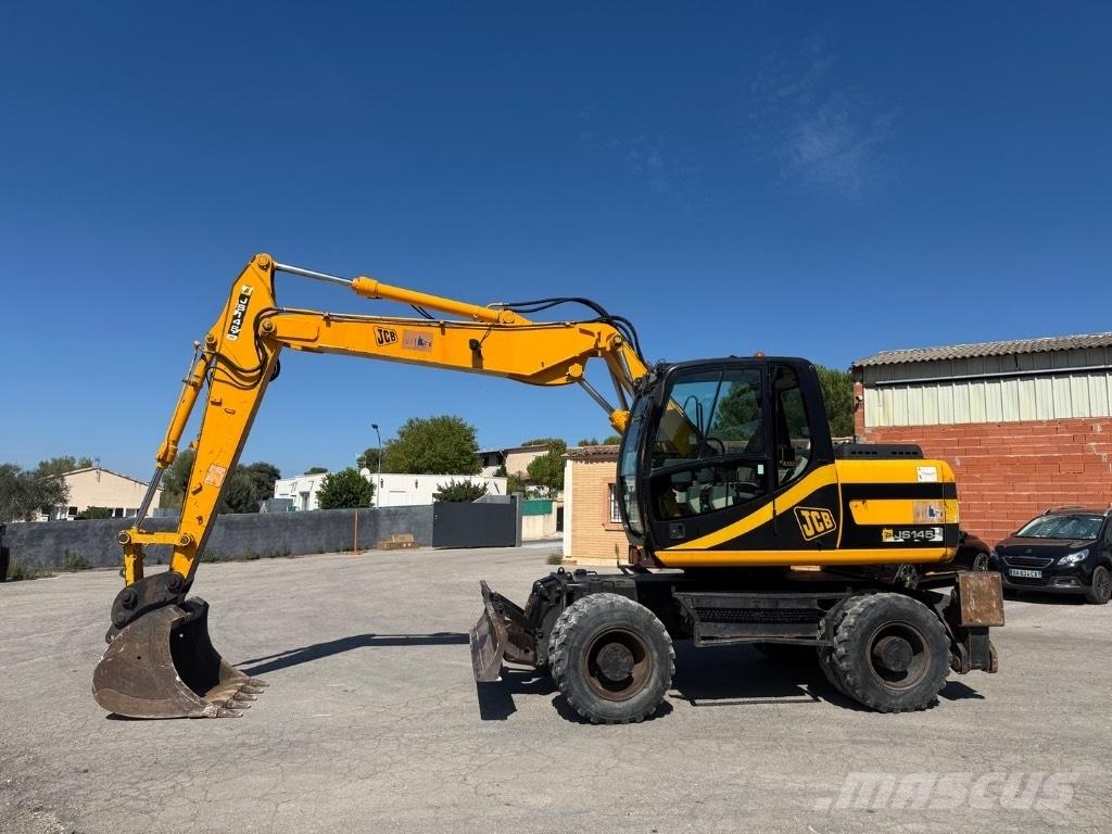 JCB JS 145 W Lastik tekerli ekskavatörler