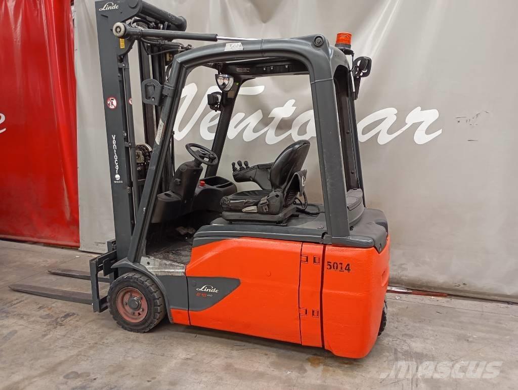 Linde E 16 Elektrikli forkliftler