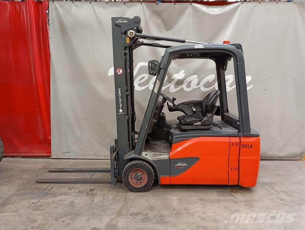 Linde E 16 Elektrikli forkliftler