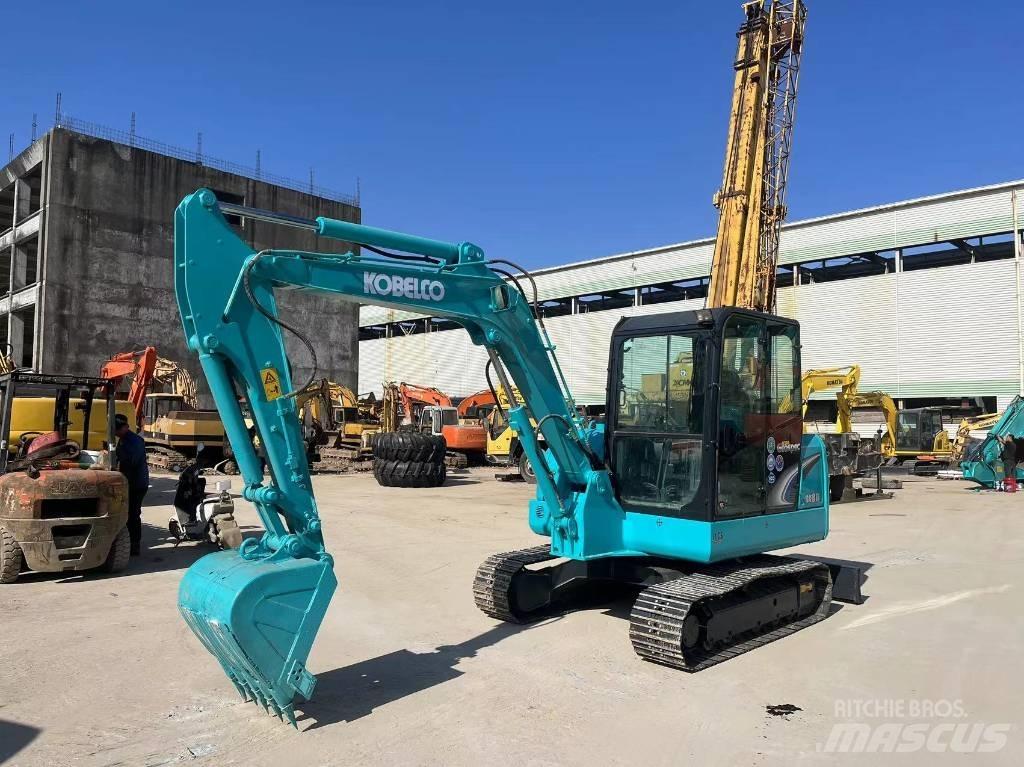 Kobelco SK 60 Mini ekskavatörler, 7 tona dek