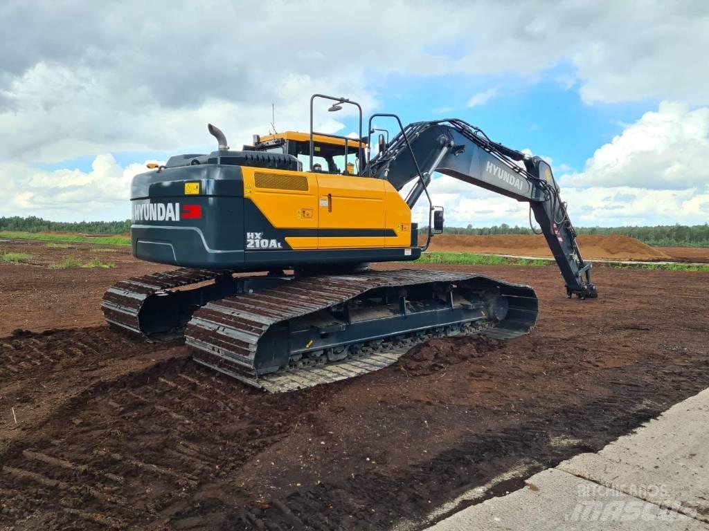 Hyundai HX210AL Paletli ekskavatörler