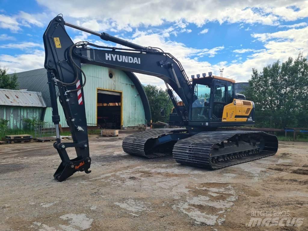 Hyundai HX210AL Paletli ekskavatörler
