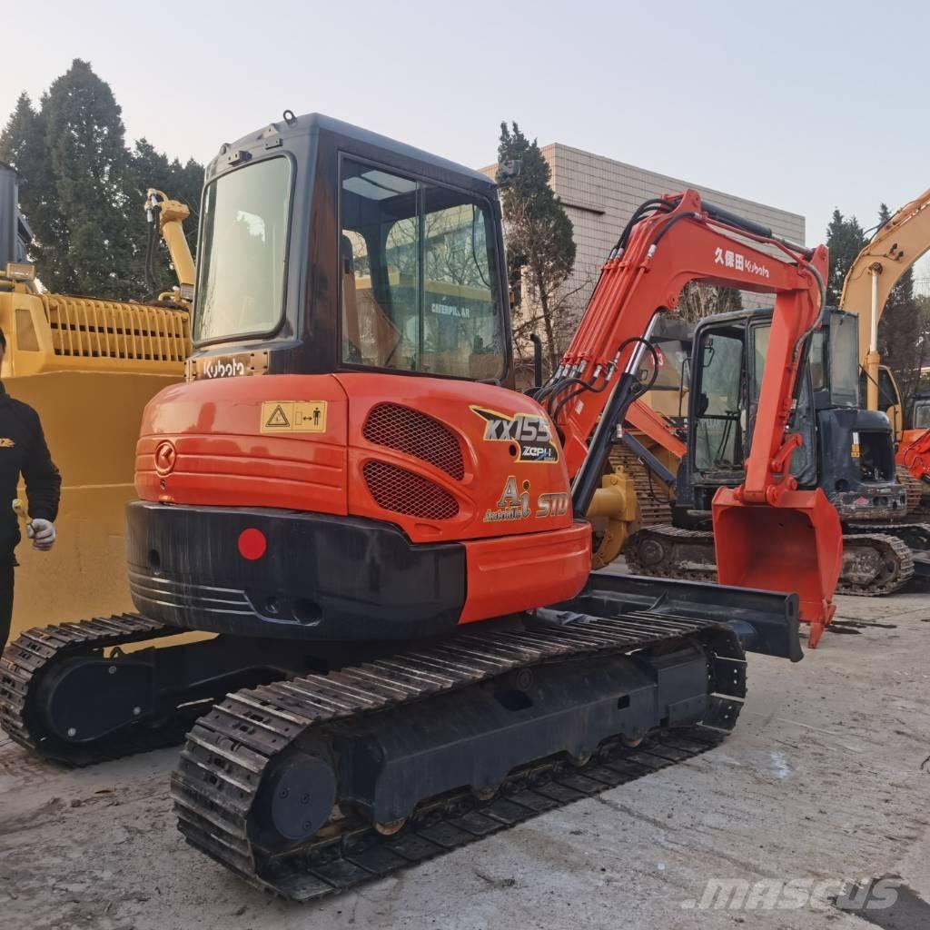 Kubota KX 155 Mini ekskavatörler, 7 tona dek