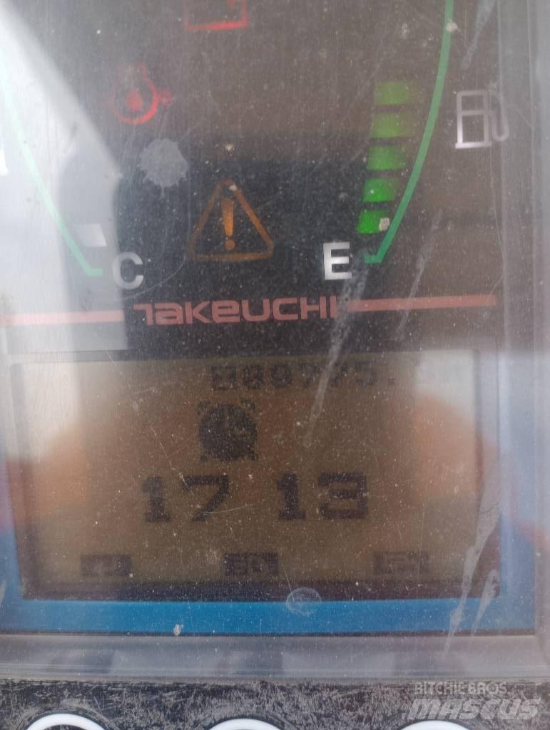 Takeuchi TB216RA Sondaj ekipmanı aksesuarları ve yedek parçaları