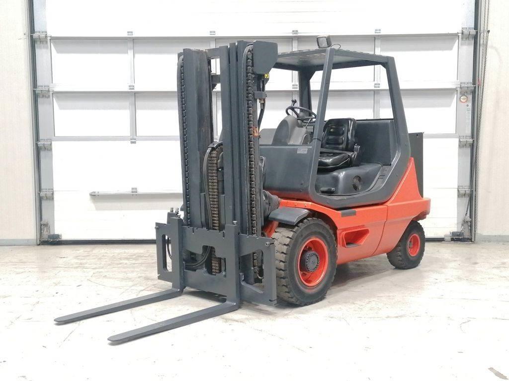 Linde E35P Elektrikli forkliftler