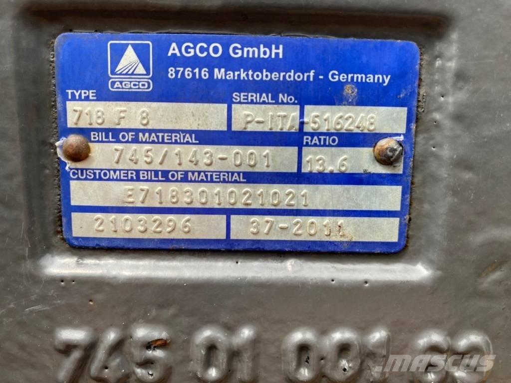 Fendt 820 FRONT AXLE Sanzuman