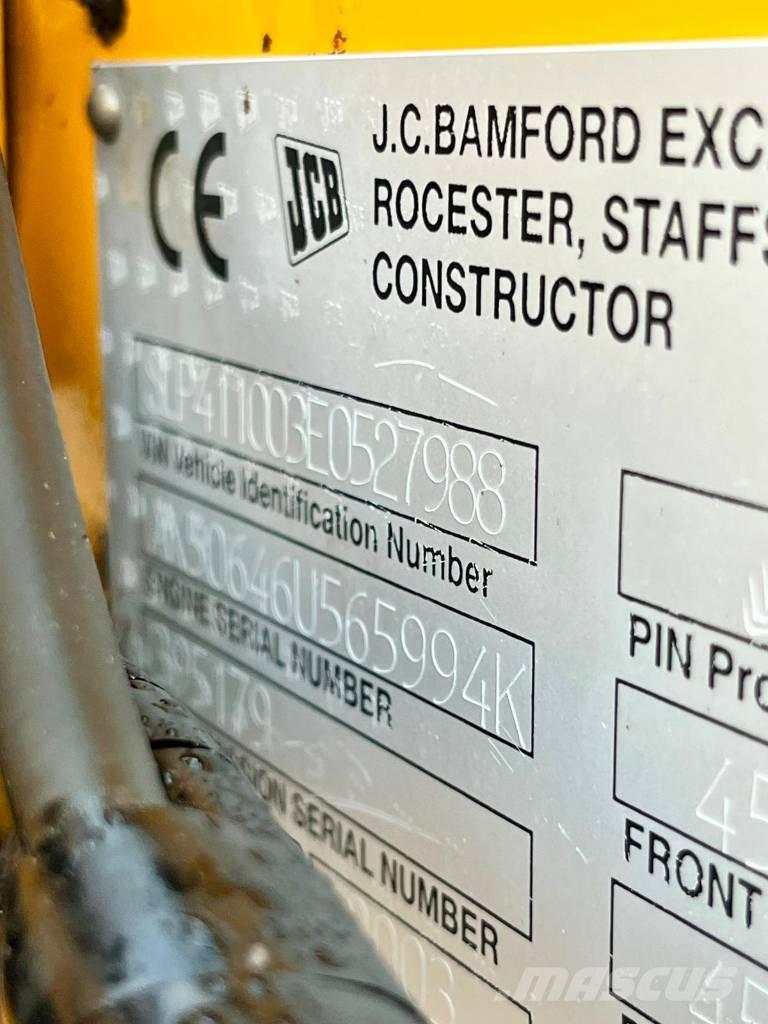 JCB 411 HT Tekerlekli yükleyiciler