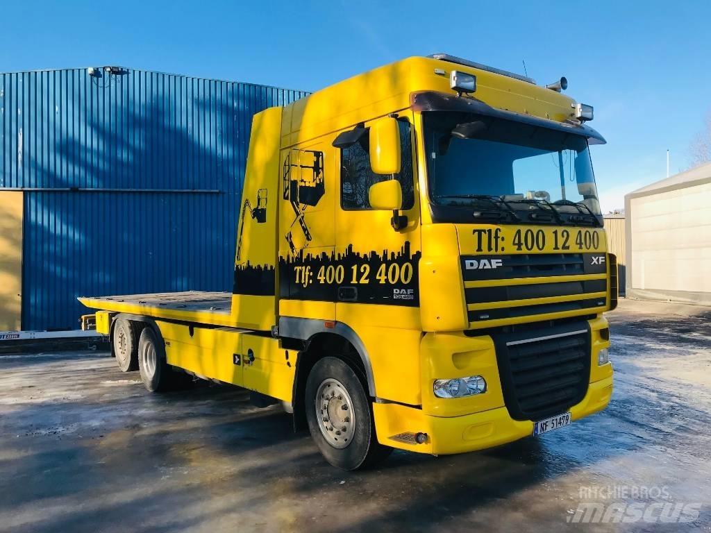 DAF 1850 FAN XF 105 Düz Platformlu Oto Çekiciler/vinçli kamyonlar