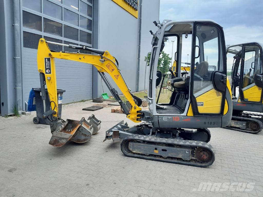 Wacker Neuson ET18 Paletli ekskavatörler