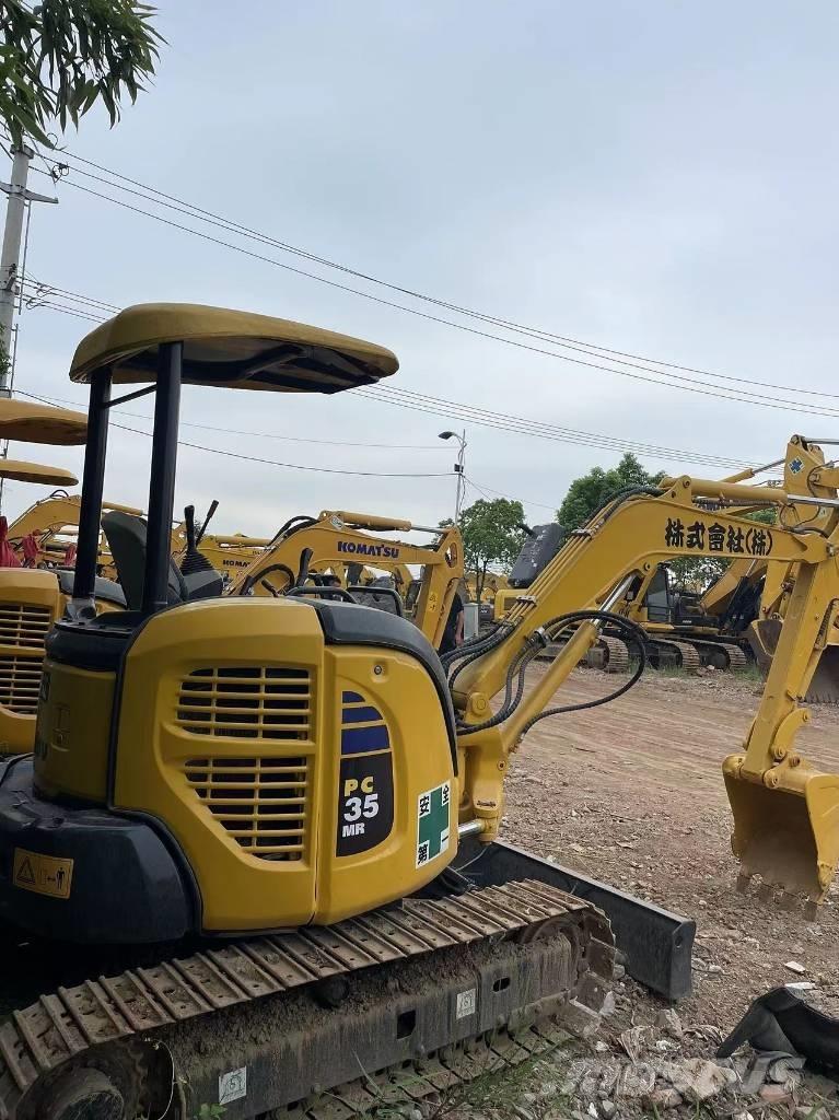 Komatsu PC35 Mini ekskavatörler, 7 tona dek