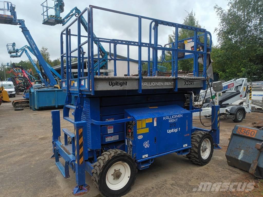 UpRight X33RT Makasli platformlar