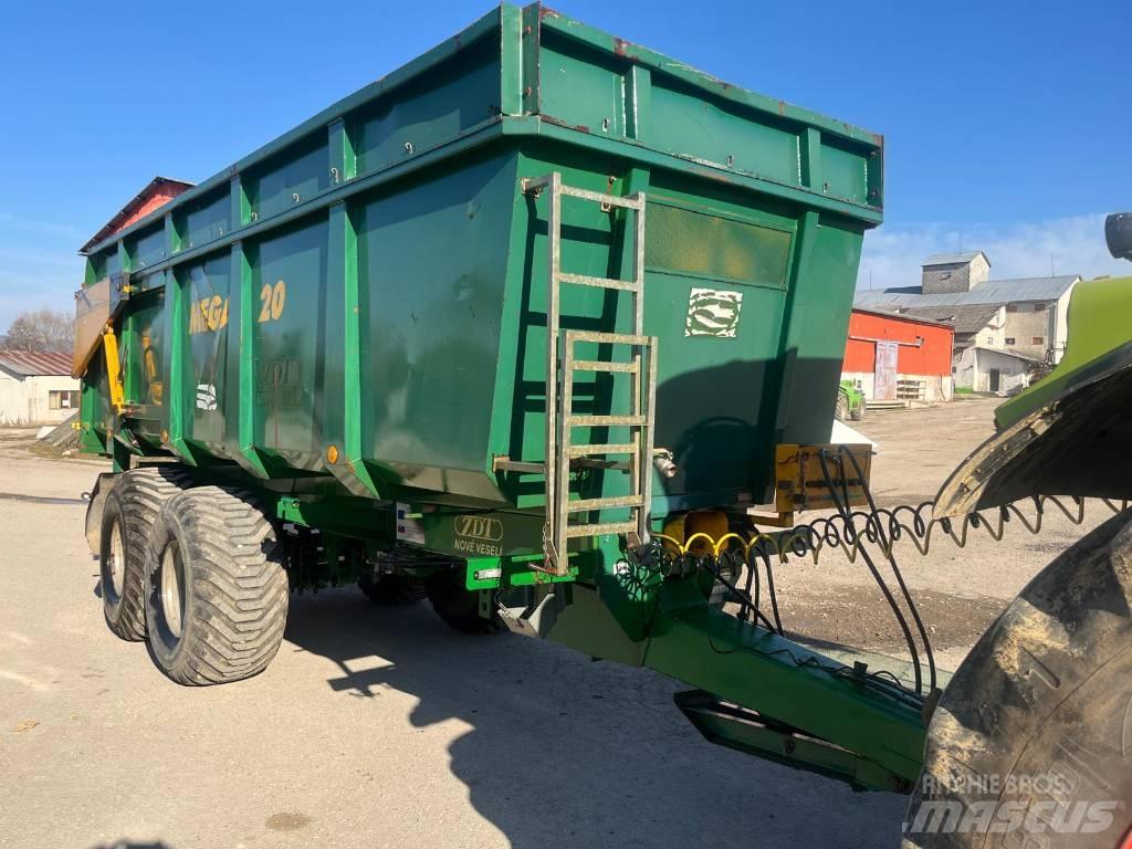 ZDT NS MEGA 20 Hububat/Silaj Römorkları