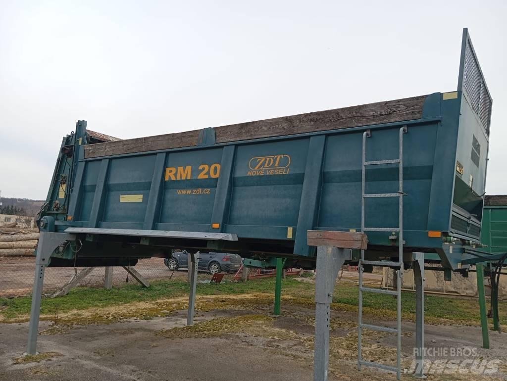ZDT NS MEGA 20 Hububat/Silaj Römorkları