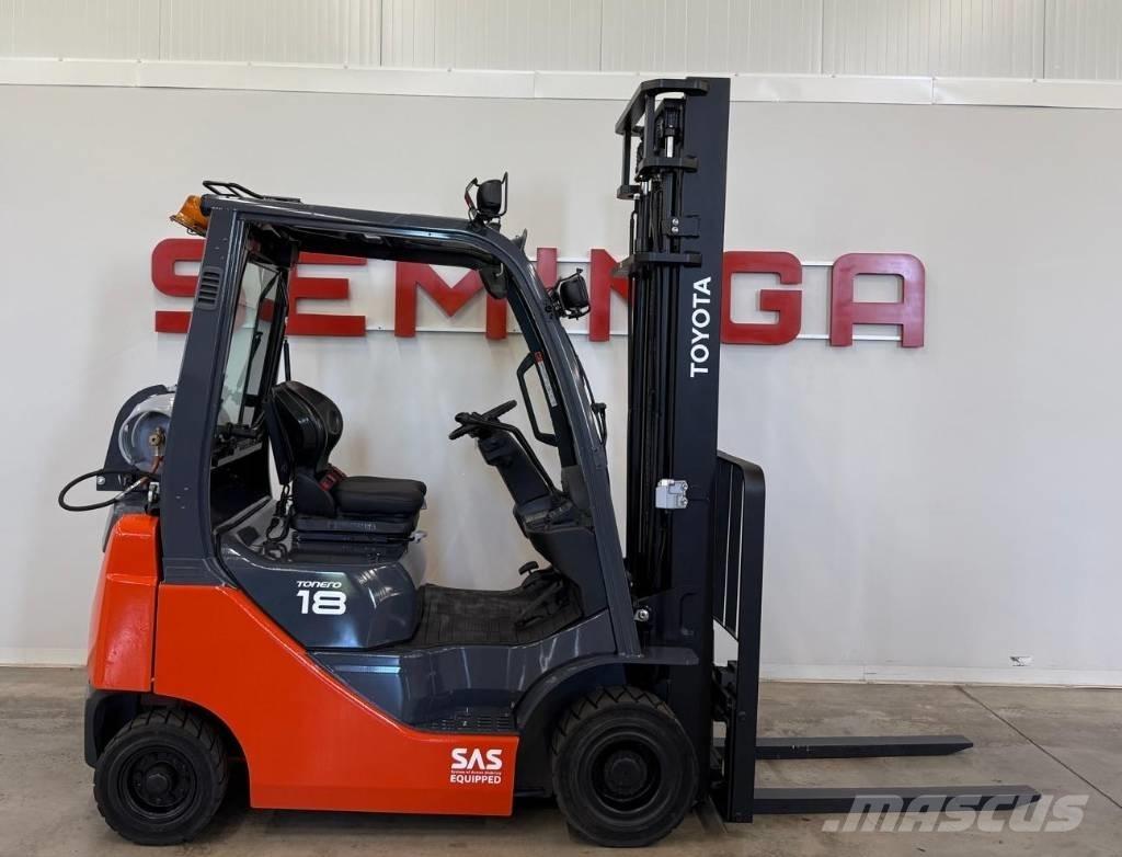Toyota 10894 - 8FGF18 LPG'li forkliftler