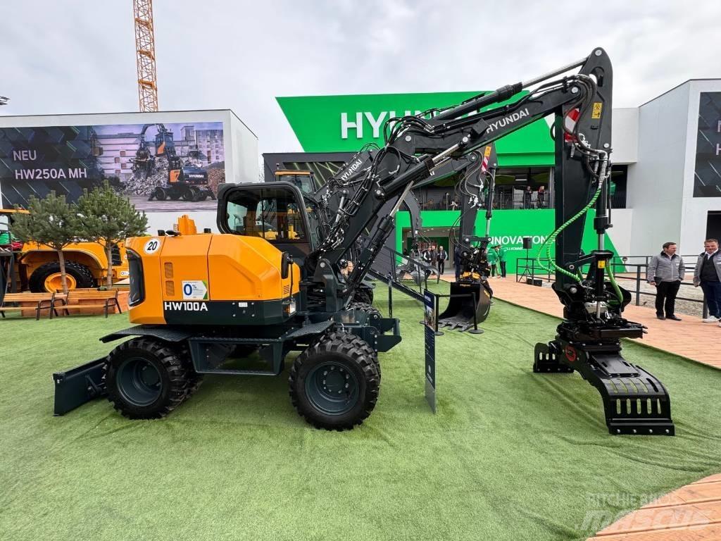 Hyundai HW 100 A Lastik tekerli ekskavatörler