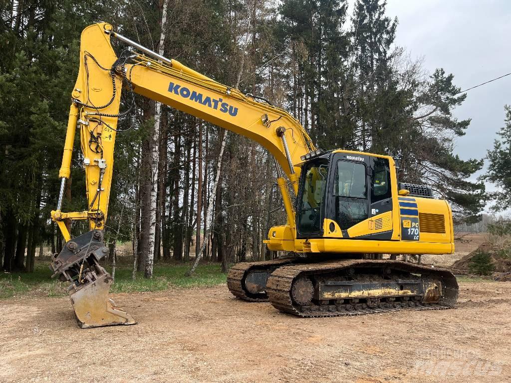 Komatsu PC 170 LC-11 Paletli ekskavatörler