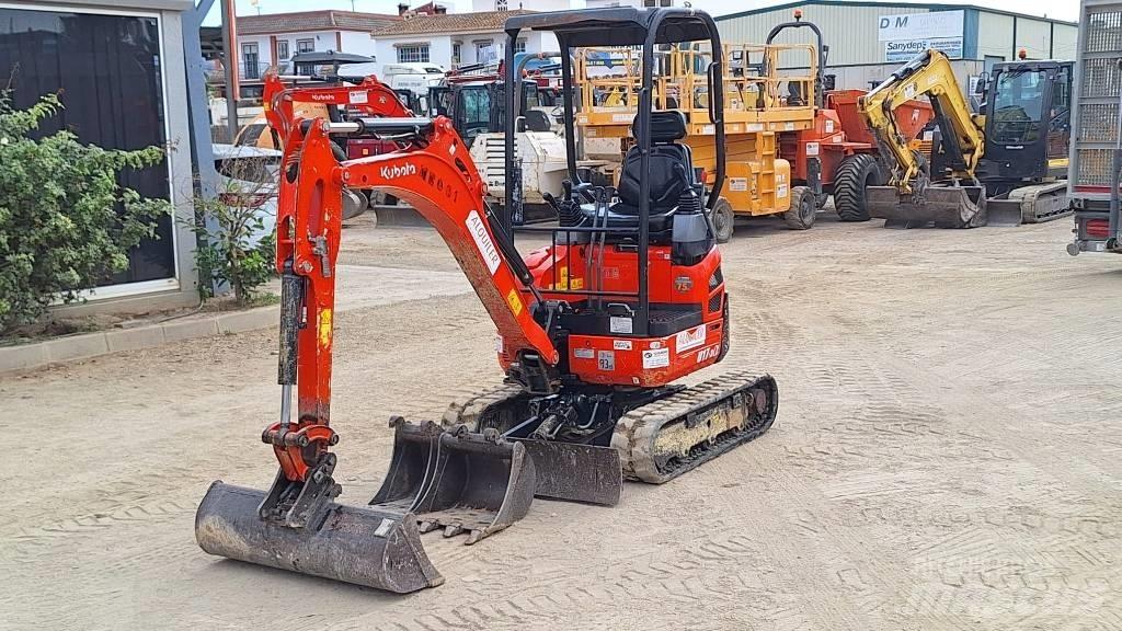 Kubota U 17-3a Mini ekskavatörler, 7 tona dek