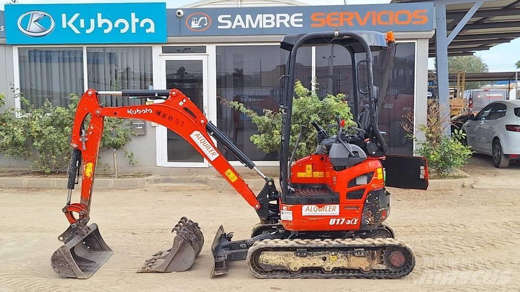 Kubota U 17-3a Mini ekskavatörler, 7 tona dek