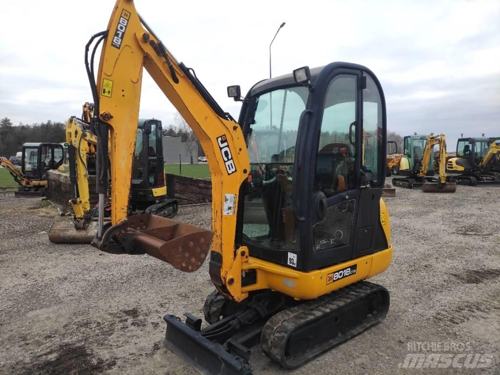 JCB 8018 CTS Mini ekskavatörler, 7 tona dek