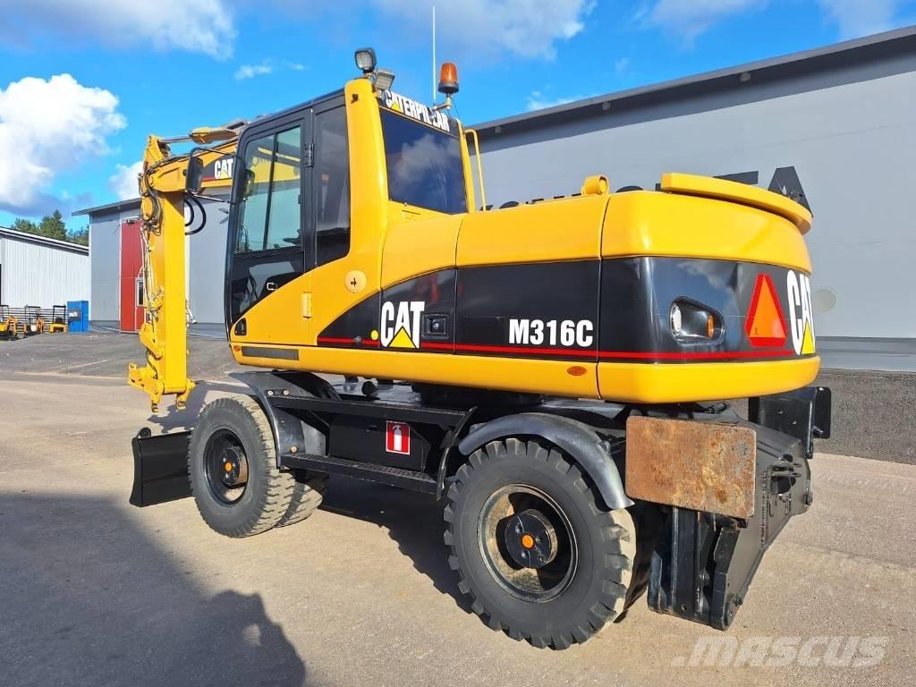 CAT M316C Lastik tekerli ekskavatörler