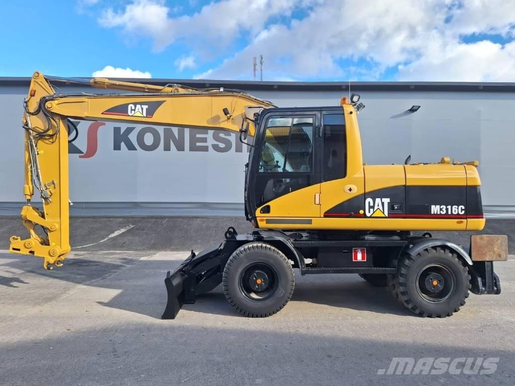 CAT M316C Lastik tekerli ekskavatörler