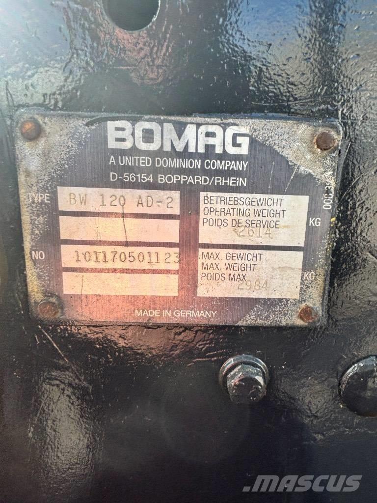 Bomag BW 120 AD-2 Çift tamburlu silindirler