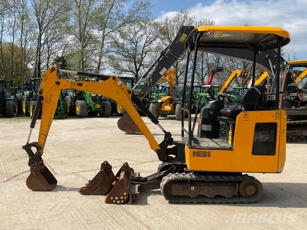 JCB 15 C-1 Mini ekskavatörler, 7 tona dek
