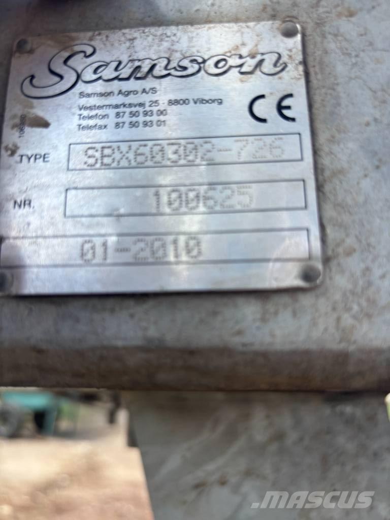 Samson SBX 30 Sivi gübre ve ilaç tankerleri