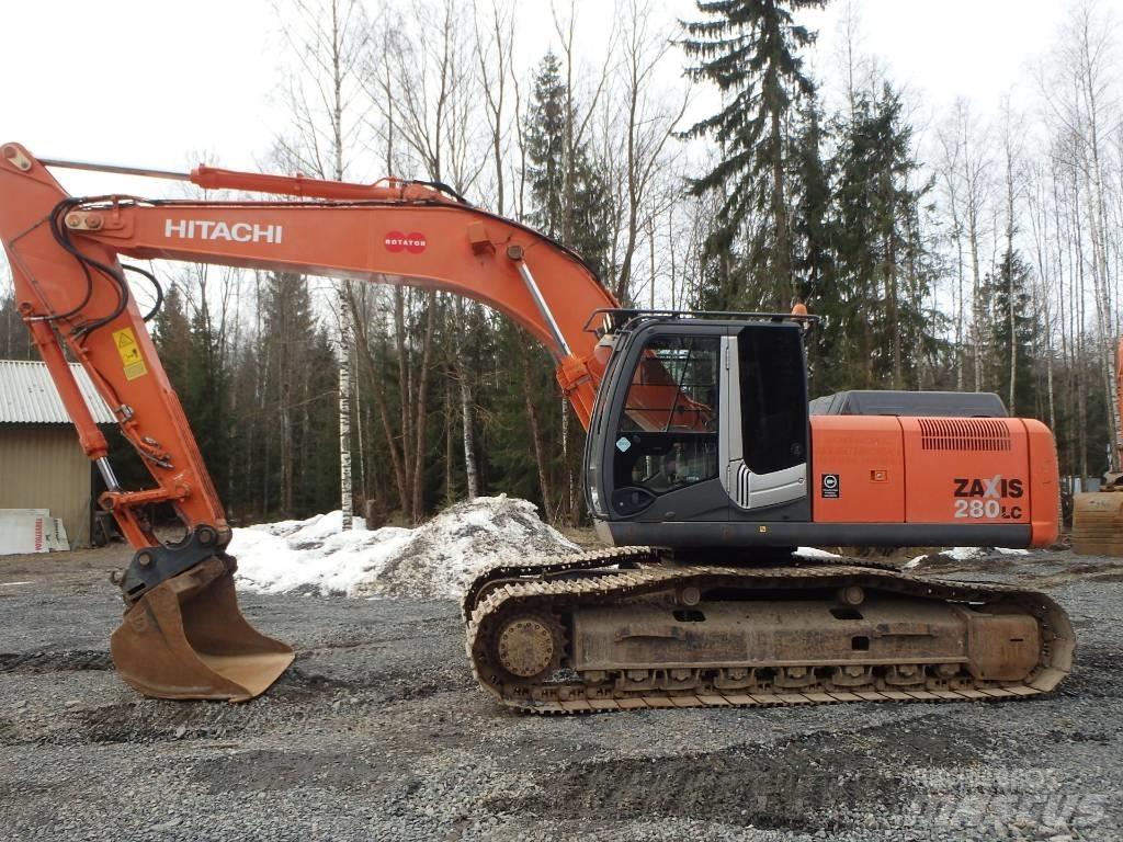 Hitachi ZX 280 LC-3 Paletli ekskavatörler
