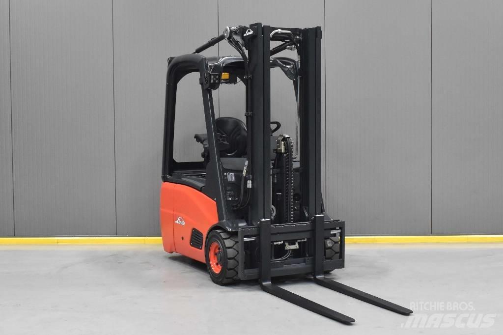 Linde E 14-01 Elektrikli forkliftler