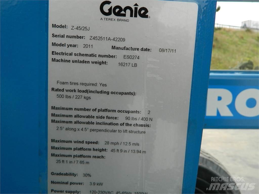 Genie Z45 25JDC Körüklü personel platformları