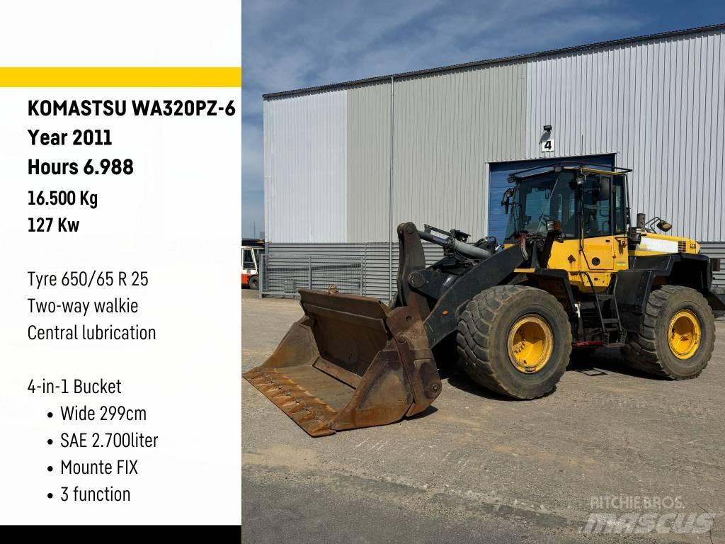 Komatsu WA320PZ-6 Tekerlekli yükleyiciler