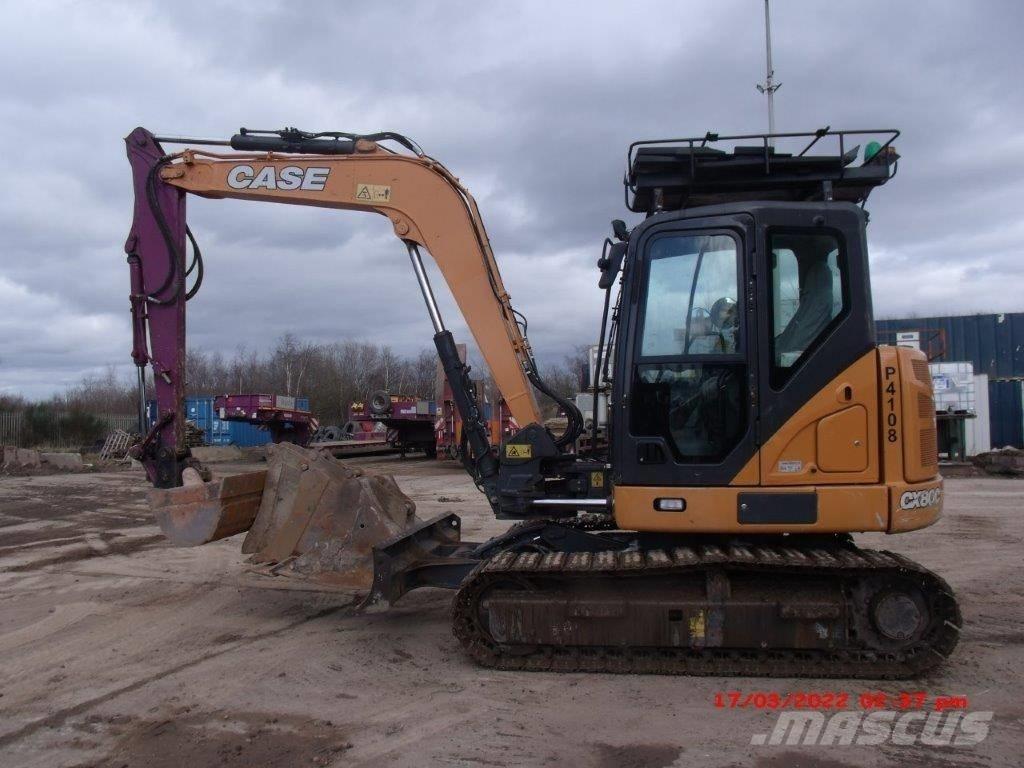 CASE CX 80 C Midi ekskavatörler 7 - 12 t