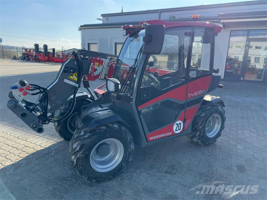 Weidemann T4512e Tarimsal teleskopik yükleyiciler