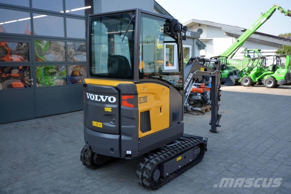 Volvo EC 20 E Mini ekskavatörler, 7 tona dek