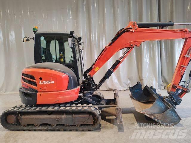 Kubota U55-4 Mini ekskavatörler, 7 tona dek