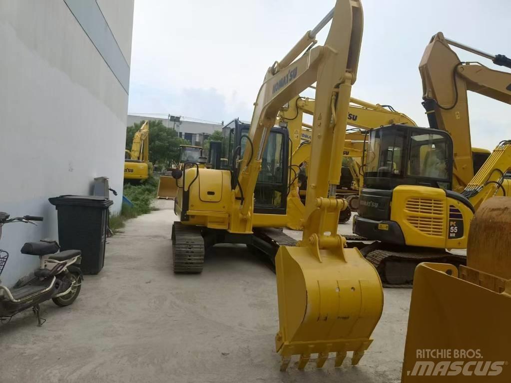 Komatsu pc58 Mini ekskavatörler, 7 tona dek