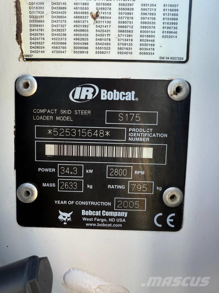 Bobcat S 175 Skid steer loderler