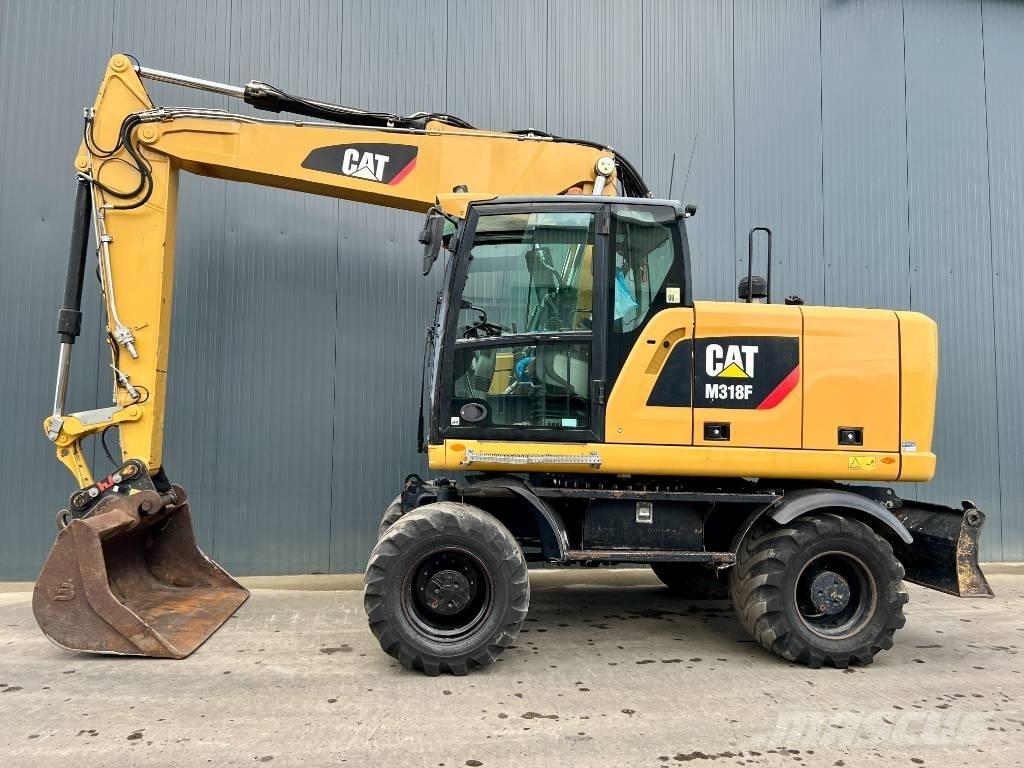 CAT M318F Lastik tekerli ekskavatörler