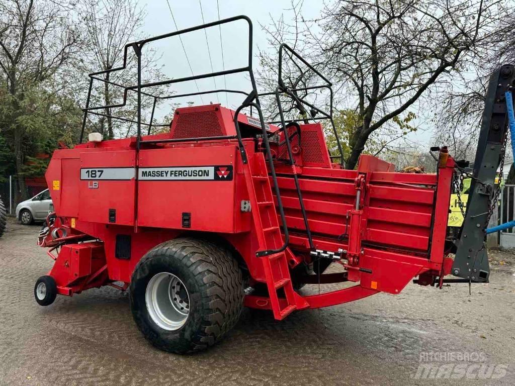 Massey Ferguson 187 Küp balya makinalari