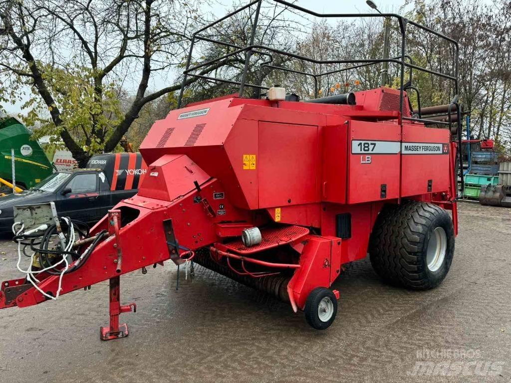 Massey Ferguson 187 Küp balya makinalari