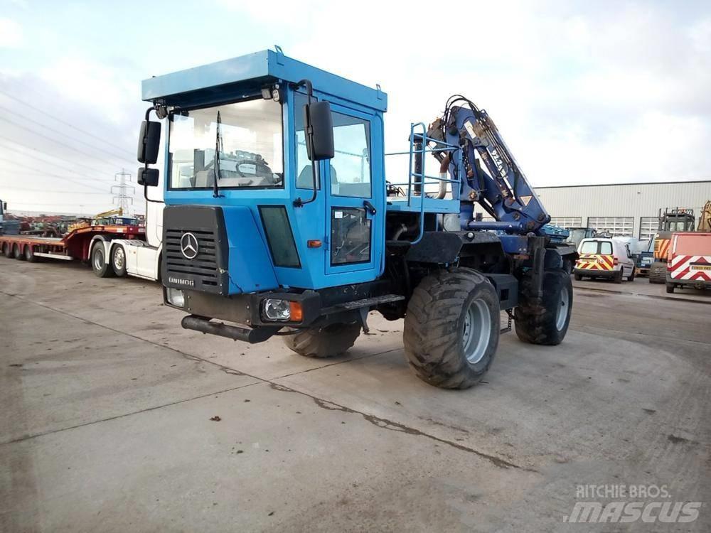 Mercedes-Benz Unimog Araç üzeri vinçler