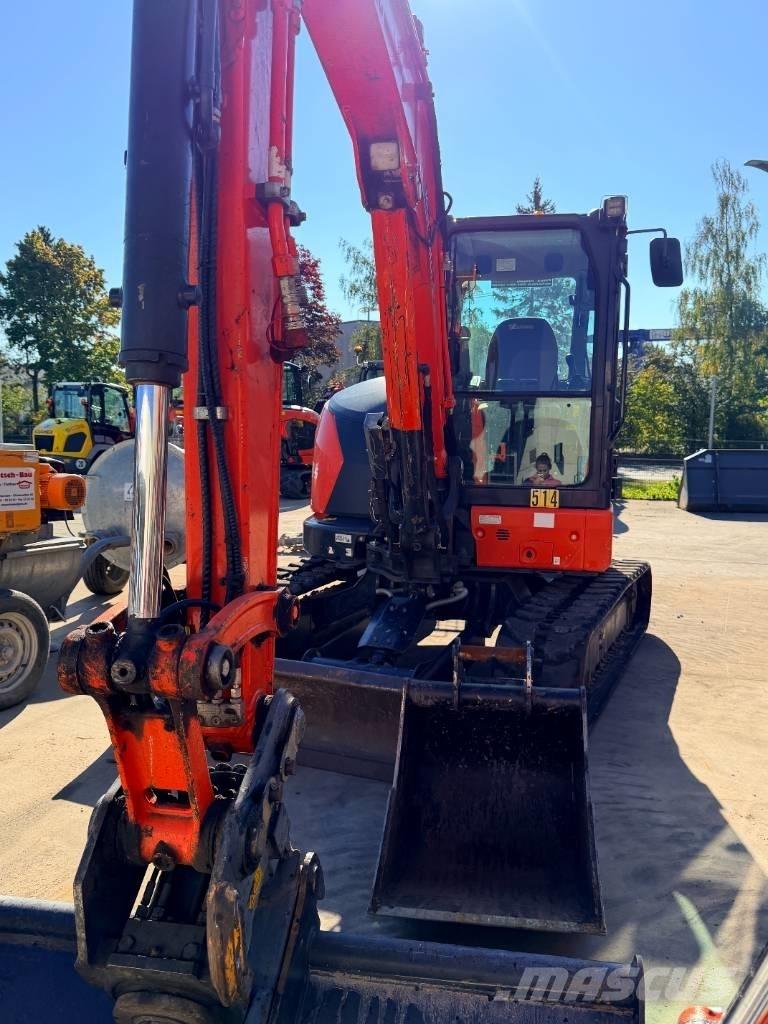 Kubota KX060-5 GLS2 Mini ekskavatörler, 7 tona dek