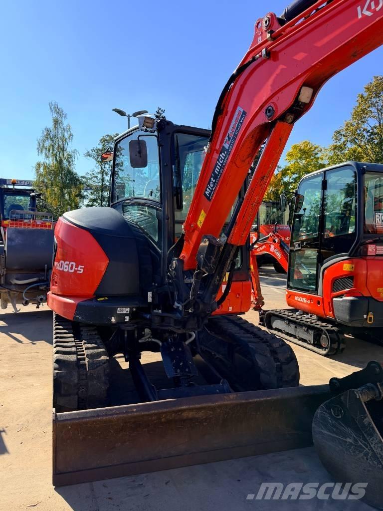 Kubota KX060-5 GLS2 Mini ekskavatörler, 7 tona dek